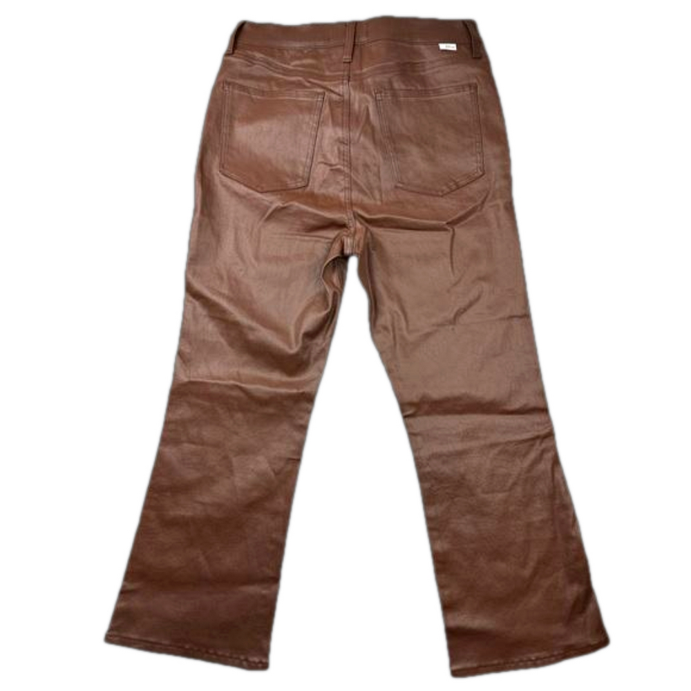 DAZE Sundaze coated jeans women’s size 31 high waisted, coated espresso NWT - Picture 5 of 16